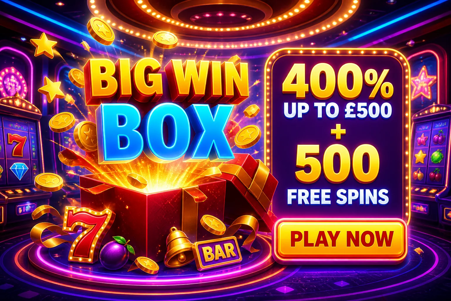 Big Win Box casino promotion